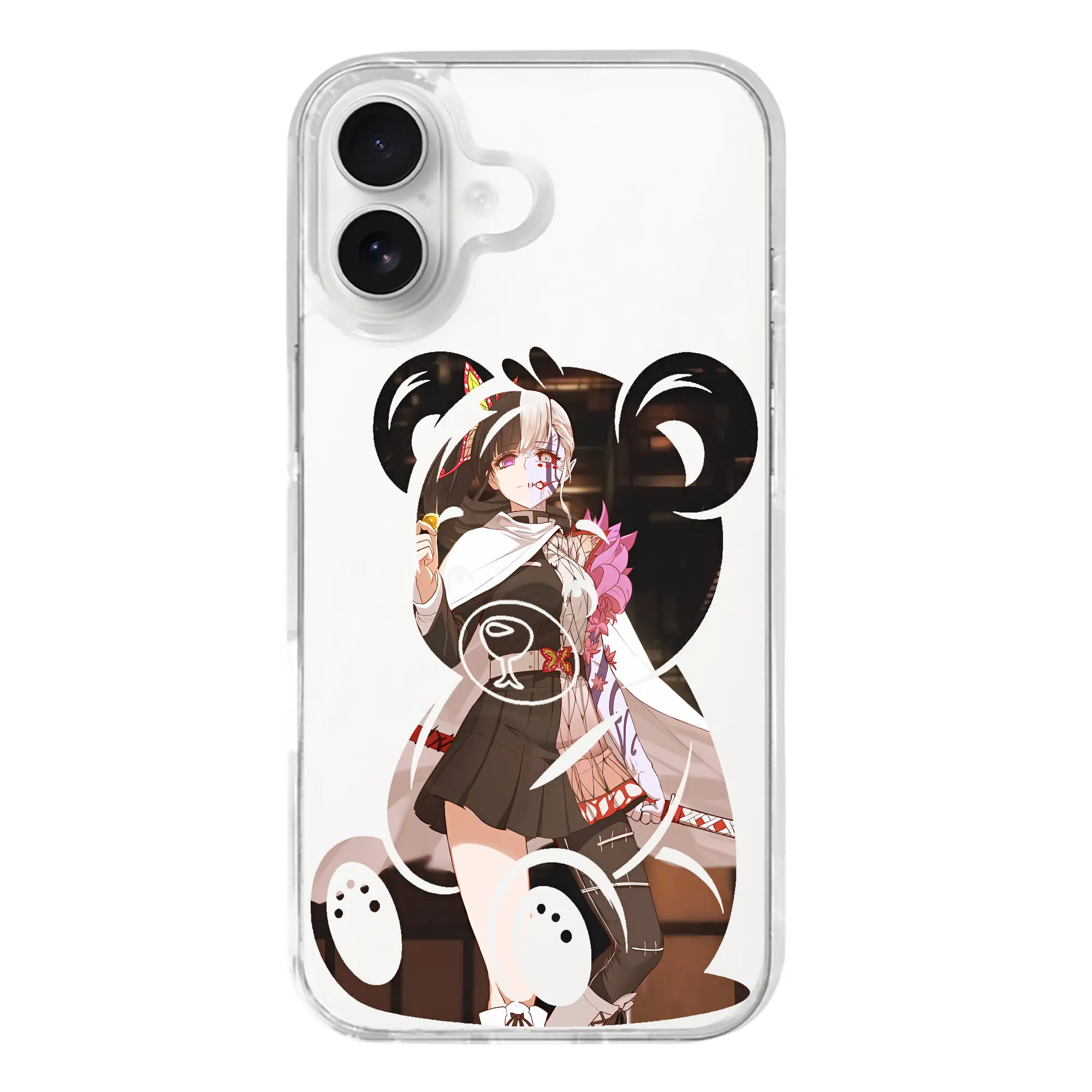 鬼滅の刃 グッズ,栗花落 カナヲ - iPhone 17シリーズ 透明スマホケース – 薄型・耐衝撃・精密フィット保護カバー